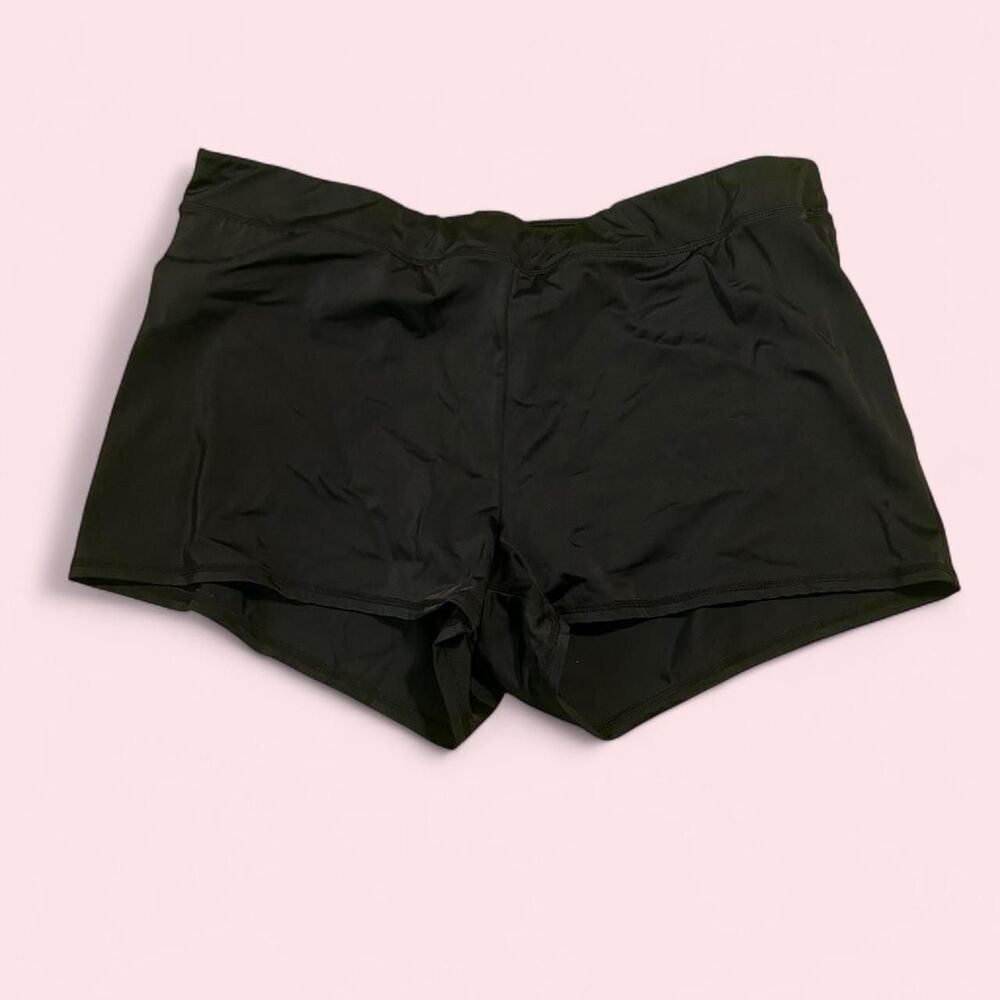 Black boyshort swim bottoms From: Swimsuits for All
